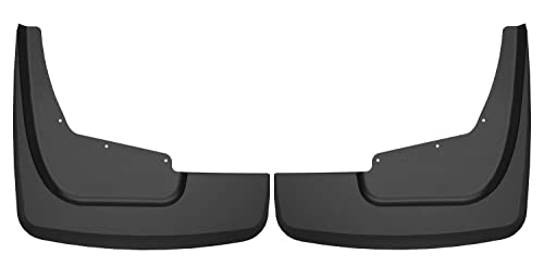 Husky Liners — Rear Mud Guards | Fits 2020 - 2024 GMC Sierra 3500 HD Dually, Rear Set - Black, 2 Pc. | 57671