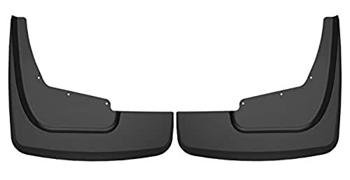 Husky Liners — Rear Mud Guards | Fits 2020 - 2024 GMC Sierra 3500 HD Dually, Rear Set - Black, 2 Pc. | 57671