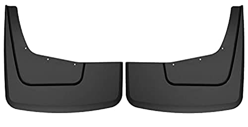 Husky Liners — Rear Mud Guards | Fits 2020 - 2024 Chevrolet Silverado 3500 HD Dually, Rear Set - Black, 2 Pc. | 57751