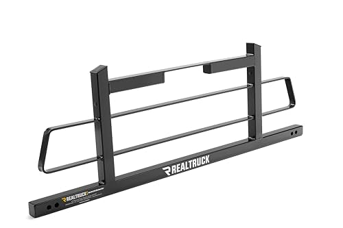 RealTruck BACKRACK Original Rack Frame Only | Black, No Drill | 15010 | Fits 1985-2005 Chevrolet/GMC S10/S15; 2005-2023 Toyota Tacoma