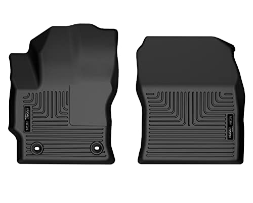 Husky Liners X-act Contour Floor Mats | Fits 2022 - 2024 Toyota Corolla Cross (Front Wheel Drive Only) | Front Row, 2-pc Black - 50701