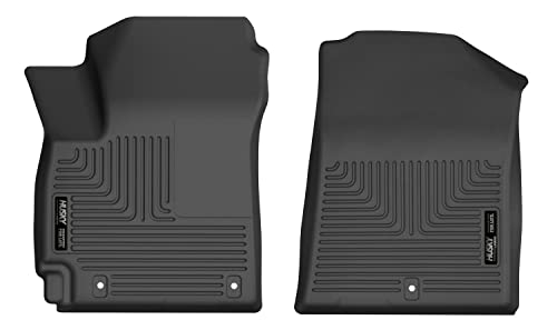 Husky Liners X-act Contour Floor Mats | Fits 2020 - 2024 Kia Soul | Front Row, 2-pc Black - 55811