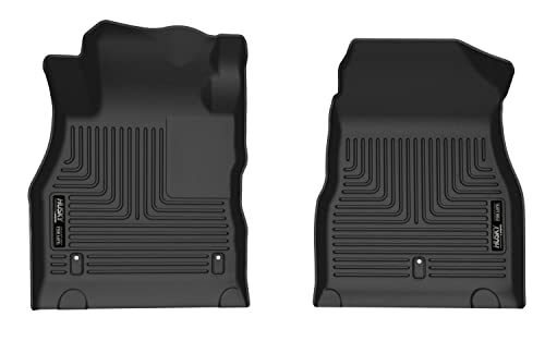 Husky Liners X-act Contour Floor Mats | Fits 2018 - 2024 Nissan Kicks | 2nd Row, 2-pc Black - 50801