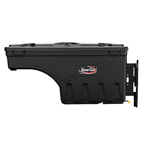 UnderCover SwingCase Truck Bed Storage Box | SC101D | Fits 1999 - 2007 Chevy/GMC Silverado/Sierra 1500-3500 Drivers Side, Black