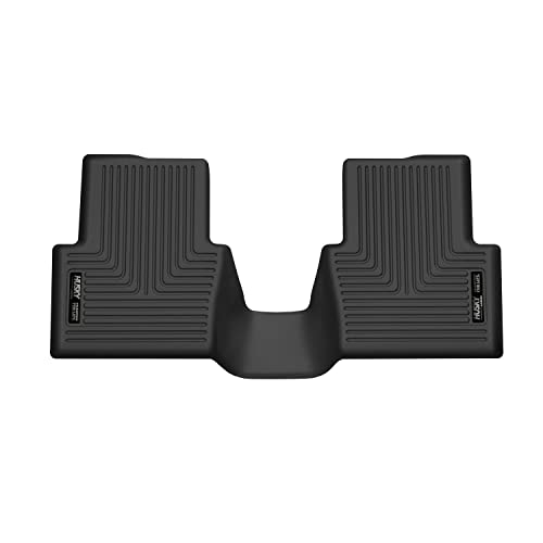 Husky Liners X-act Contour Floor Mats | Fits 2019 - 2023 Mazda 3 (Hatchback & Sedan) | 2nd Row, 1-pc Black - 51971