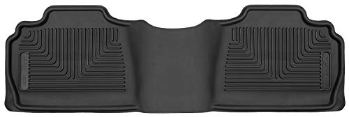 Husky Liners X-act Contour Floor Mats | Fits 2007 - 2013 Chevrolet Silverado/GMC Sierra 1500, 2007 - 2014 Chevrolet Silverado/GMC Sierra 2500/3500 | 2nd Row, 1-pc Black - 53201