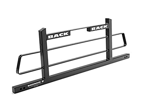 BACKRACK RealTruck Original Shortened Rack Frame Only | Black, No Drill | 15030 | Fits 2019-2024 Ford Ranger; 2015-2024 Chevrolet/GMC Colorado/Canyon