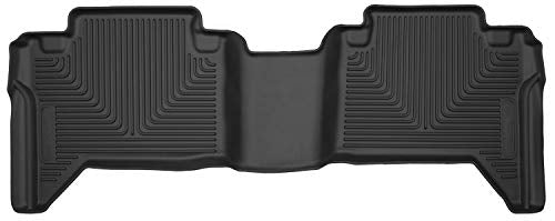 Husky Liners X-act Contour Floor Mats | Fits 2005 - 2022 Toyota Tacoma Double Cab | 2nd Row, 1-pc Black - 53801