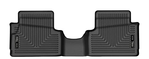 Husky Liners X-act Contour Floor Mats | Fits 2022 - 2024 Ford Maverick (Hybrid Models Only) | 2nd Row, 1-pc Black - 51461