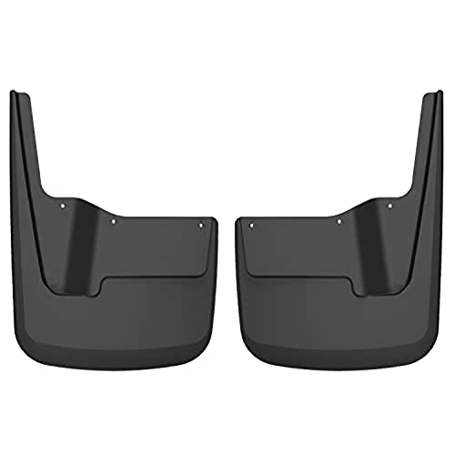 Husky Liners — Rear Mud Guards | Fits 2020 - 2024 GMC Sierra 2500, 3500 HD (Excludes Dually) - Black, 2 Pc. | 59291