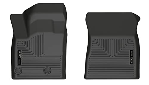 Husky Liners X-act Contour Floor Mats | Fits 2022 - 2024 Mitsubishi Outlander | Front Row, 2-pc Black - 51471