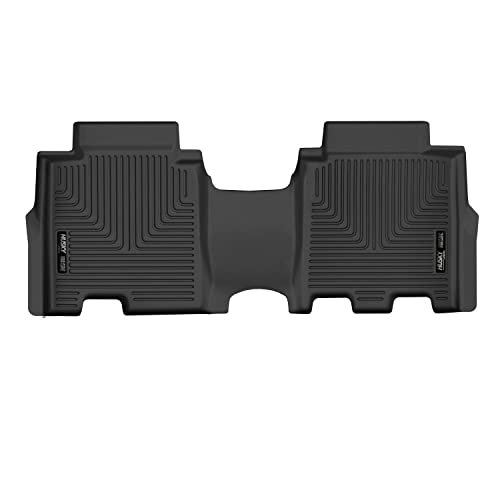 Husky Liners X-act Contour Floor Mats | Fits 2021 - 2024 Ford Bronco 4-Door | 2nd Row, 1-pc Black - 55951