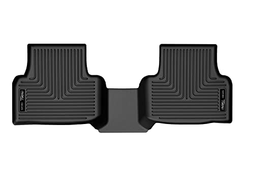 Husky Liners X-act Contour Floor Mats | Fits 2022 - 2024 Volkswagen Taos | 2nd Row, 1-pc Black - 50731