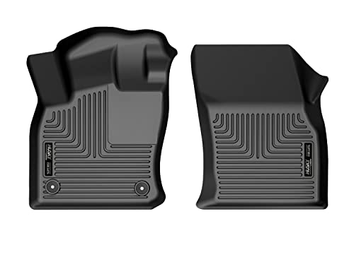 Husky Liners X-act Contour Floor Mats | Fits 2018 - 2024 Volkswagen Tiguan | Front Row, 2-pc Black - 51661