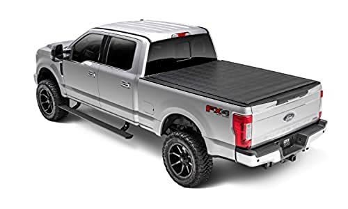 RealTruck AMP Research PowerStep Plug-N-Play | Fits 2023 - 2024 Ford F-250/F-350 Lariat/King Ranch/Platinum/Ltd & F-450 (Sync 4 Models) | 76242-01A | Ergonomic, Rust-Proof Aluminum, True Flush Mount