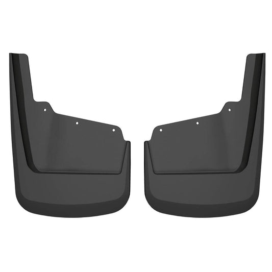 Husky Liners — Front Mud Guards | Fits 2020 - 2024 GMC Sierra 2500 & 3500 HD - Black, 2 Pc | 58291