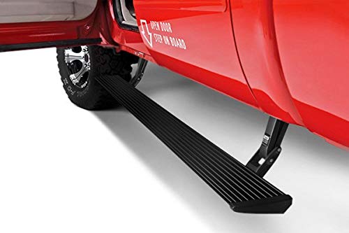 RealTruck AMP Research PowerStep | Fits 2007 - 2021 Toyota Tundra Crew Cab/Double Cab/Extended Crew CabCrewMax | 75137-01A | Ergonomic, Rust-Proof Aluminum, True Flush Mount