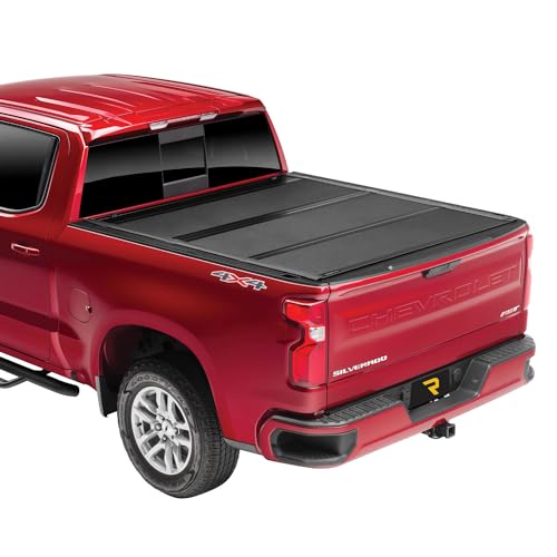 UnderCover ArmorFlex Hard Folding Truck Bed Tonneau Cover | AX12024 | Fits 2020 - 2023 Chevy/GMC Silverado/Sierra 2500/3500HD 6' 10" Bed (82.2")