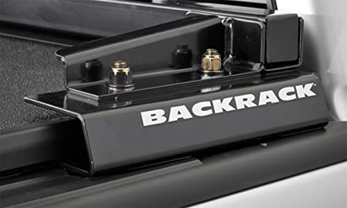 RealTruck BACKRACK Hardware Kit for use w/Wide-Top Tonneau, Black, No Drill | 50311 | Fits 2019-2024 Ford Ranger