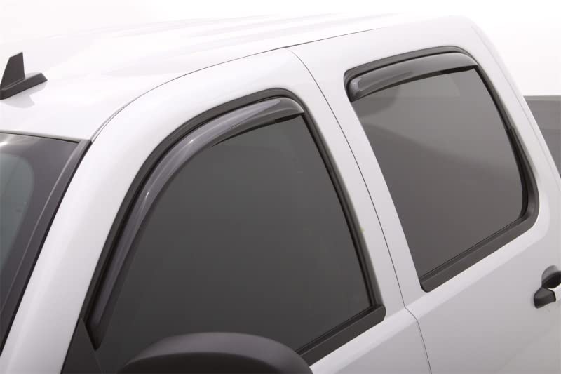 RealTruck Lund 184727 Ventvisor Elite Side Window Deflector for 2017-2018 Ford Super Duty Extended Cab, 4 Piece