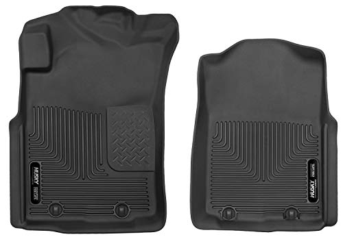 Husky Liners X-act Contour Floor Mats | Fits 2005 - 2011 Tacoma Access/Double/Standard Cab | Front Row, 2-pc Black - 53721