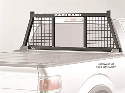 RealTruck BACKRACK Half Safety Rack Frame Only | Black, No Drill | 149SM | Fits 2019-2023 Chevrolet/GMC Silverado/Sierra 1500; 2008-2019 & 2022-2024 Toyota Tundra; 2004-2024 Ford F-150 & Others