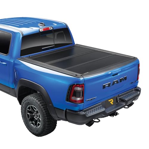 UnderCover Ultra Flex Hard Folding Truck Bed Tonneau Cover | UX32004 | Fits 2002 - 2018, 2019 - 2020 Classic Dodge Ram 1500, 2003-20 2500/3500, w/out RamBox 6' 4" Bed (76.3")