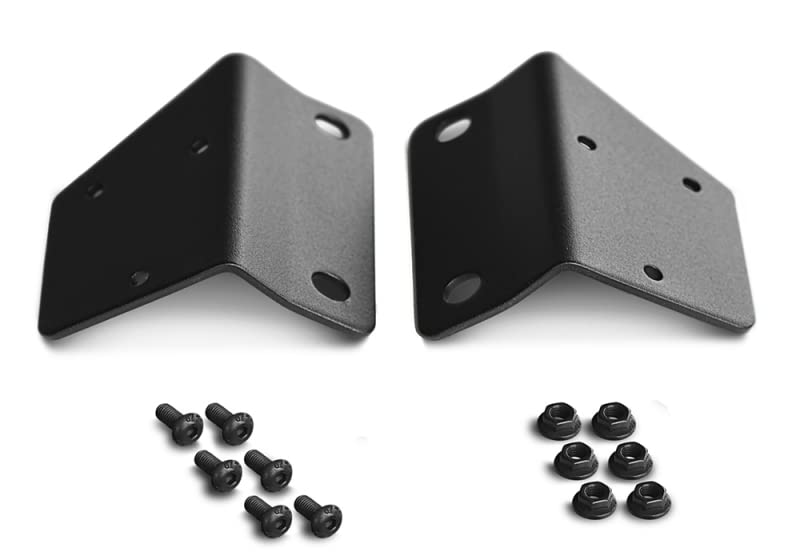 RealTruck AMP Research BedXTender Bracket Kit, 2 Brackets + Hardware | 74614-01A | Fits 2007 - 2020 Toyota Tundra