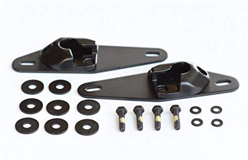 RealTruck AMP Research BedXTender Bracket Kit, 2 Brackets + Hardware | 74613-01A | Fits 2019 - 2020 Ford Ranger