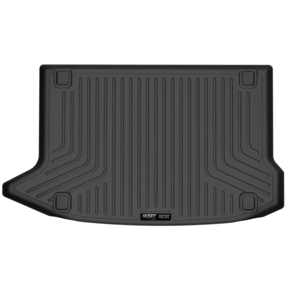 Husky Liners Weatherbeater Cargo Liner | Fits 2021 - 2023 Hyundai Santa Fe Sport | Cargo, 1-pc Black - 26681