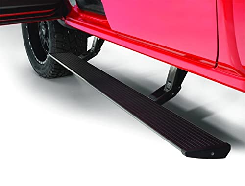 RealTruck AMP Research PowerStep | Fits 2015 - 2019 Chevrolet/GMC Silverado/Sierra 2500HD/3500HD; & more (See Description) | 75154-01A-B | Ergonomic, Rust-Proof Aluminum, True Flush Mount