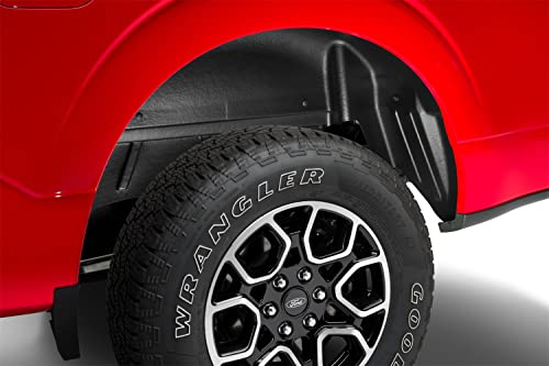 Husky Liners — Rear Wheel Well Guards | Fits 2021 - 2024 Ford F-150 (Excludes Raptor), Rear Set - Black, 2 pc. | 79161