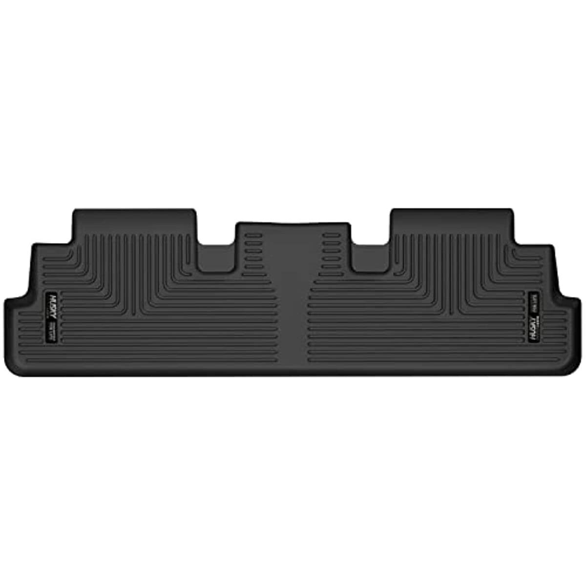 Husky Liners X-act Contour Floor Mats | Fits 2022 - 2024 Nissan Pathfinder & Infinity QX60 | 2nd Row, 1-pc Black - 51351