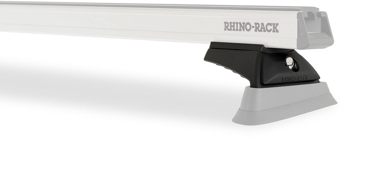 Rhino-Rack Low Profile Locking Leg for Vortex Bars, HD Bars or Pioneer Platform 1.5" Height, Off-Roadd Ready (RCL4)