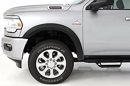 Bushwacker OE Style Factory Front Fender Flares | 2-Piece Set, Black, Smooth Finish | 20115-02 | Fits 2018-2020 Ford F-150