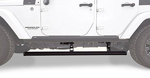 RealTruck AMP Research PowerStepXTreme | Fits 2007 - 2018 Jeep Wrangler JK (4-Door) | 78122-01A | Ergonomic, Rust-Proof Aluminum, True Flush Mount