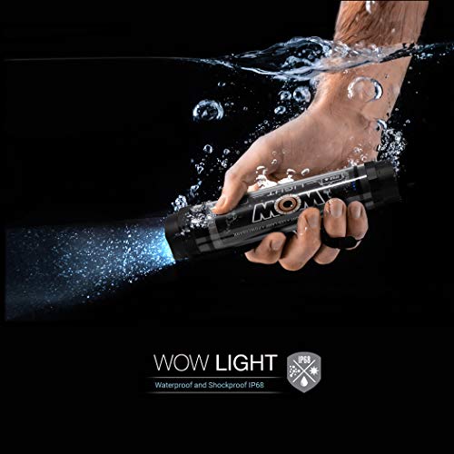 WOW World of Watersports WOW Light Medium 5 Mode Rechargeable High Lumen Multi-Function Flashlight Lantern with Power Bank Phone Charger - 19-5190