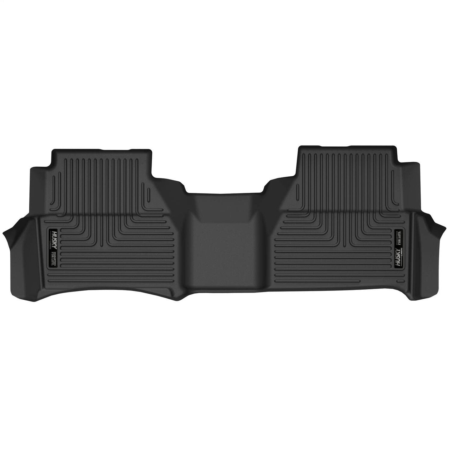 Husky Liners X-act Contour Floor Mats | Fits 2022 - 2024 Nissan Frontier Crew Cab | 2nd Row, 1-pc Black - 51911