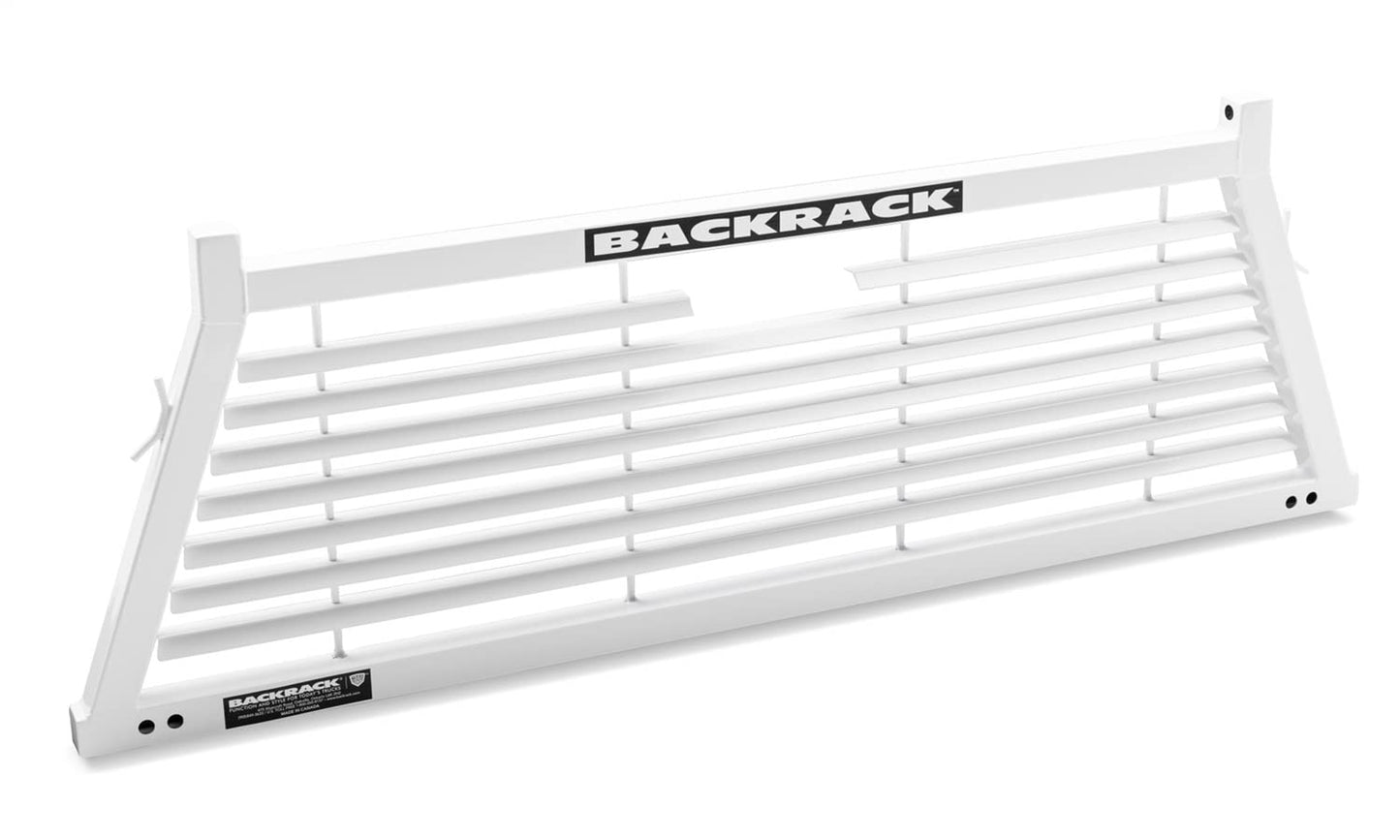 RealTruck BACKRACK Safety Rack Frame Only, White | 12900W | Fits 2019-2024 Chevrolet/GMC Silverado/Sierra 1500; 2008-2019 & 2022-2024 Toyota Tundra; 2009-2024 Ford F-150 & Others