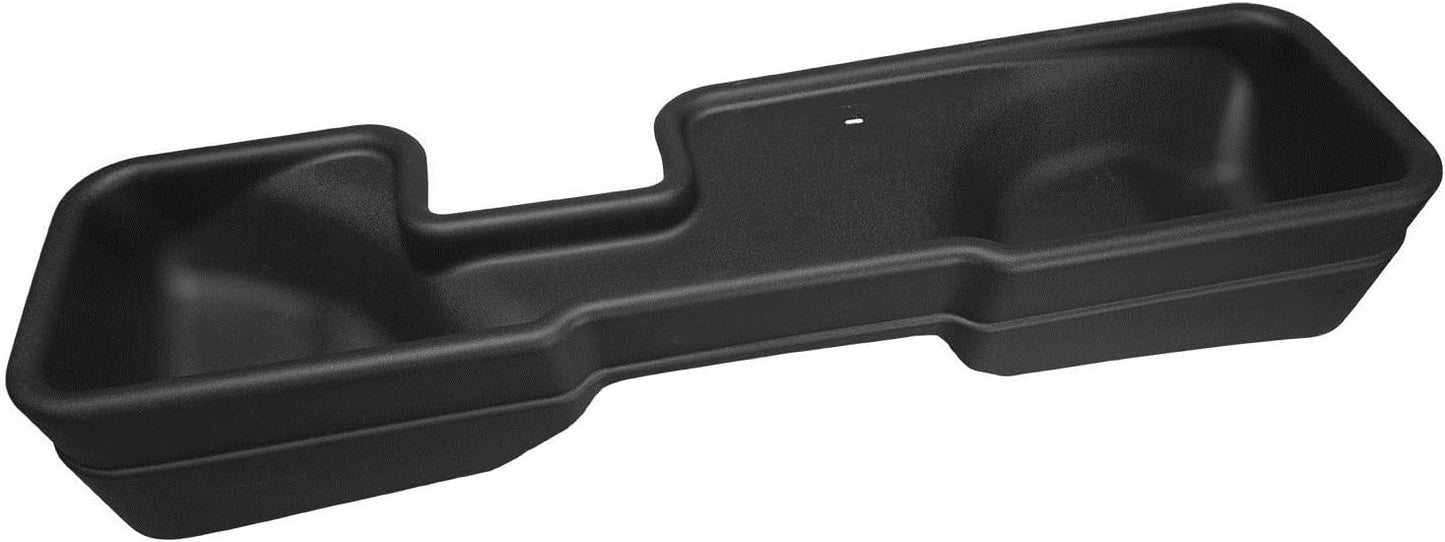 Husky Liners 09041 Black Gearbox Under Seat Storage Box Fits 2014-2018 Chevrolet-GMC Silverado/Sierra 1500 Double Cab, 2019 Chevrolet-GMC Sierra 1500 Limited Double Cab, 2014-2019 Chevrolet-GMC Silverado/Sierra 2500/3500 Double Cab