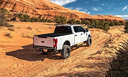 RealTruck AMP Research PowerStep Plug-N-Play | Fits 2023 - 2024 Ford F-250/F-350 Lariat/King Ranch/Platinum/Ltd & F-450 (Sync 4 Models) | 76242-01A | Ergonomic, Rust-Proof Aluminum, True Flush Mount