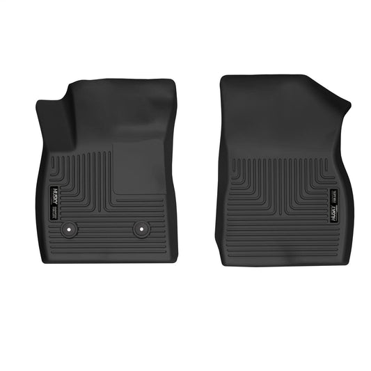 Husky Liners X-act Contour Floor Mats | Fits 2020 - 2024 Buick Encore GX; 2021 - 2024 Chevrolet Trailblazer | Front Row, 2-pc Black - 55601