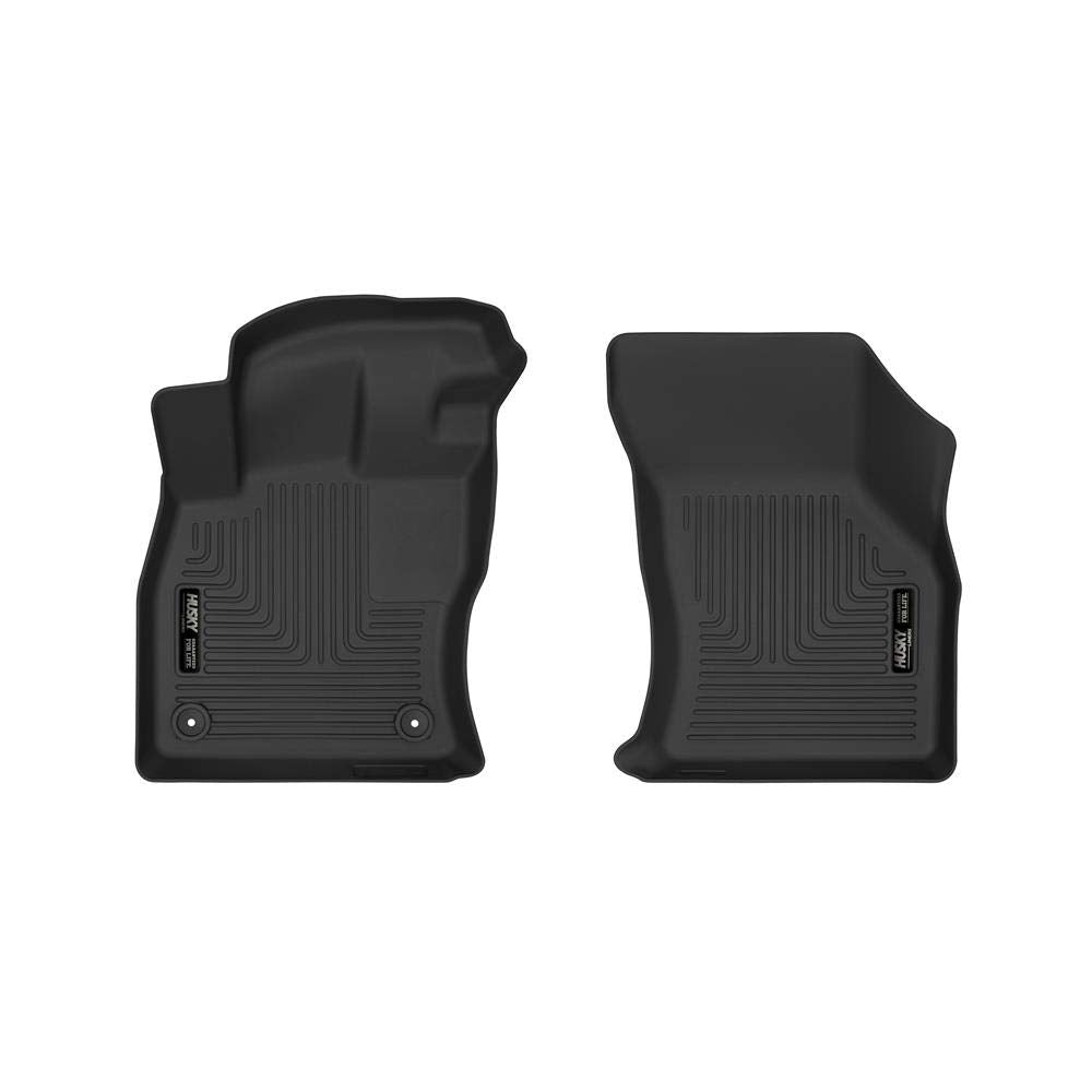 Husky Liners X-act Contour Floor Mats | Fits 2019 - 2024 Volkswagen Jetta Sedan | Front Row, 2-pc Black - 54751