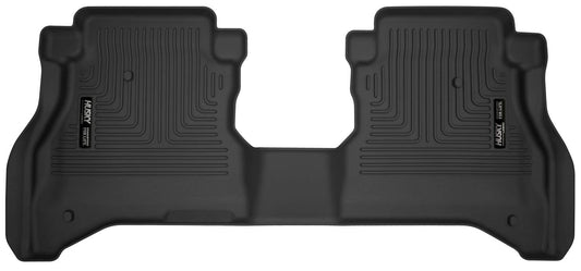 Husky Liners X-act Contour Floor Mats | Fits 2020 - 2024 Jeep Gladiator | 2nd Row, 1-pc Black - 54791