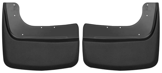 Husky Liners — Rear Mud Guards | Fits 2017 - 2024 Ford F-350/F-450 Super Duty Dually - Black, 2 Pc. | 59481