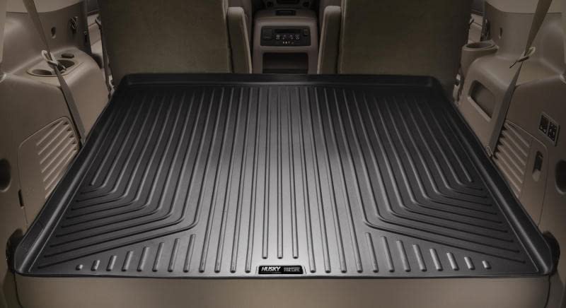 Husky Liners Weatherbeater Cargo Liner | Fits 2022 - 2024 Jeep Grand Cherokee (Excludes Hybrid Models) | Cargo, 1-pc Black - 20431