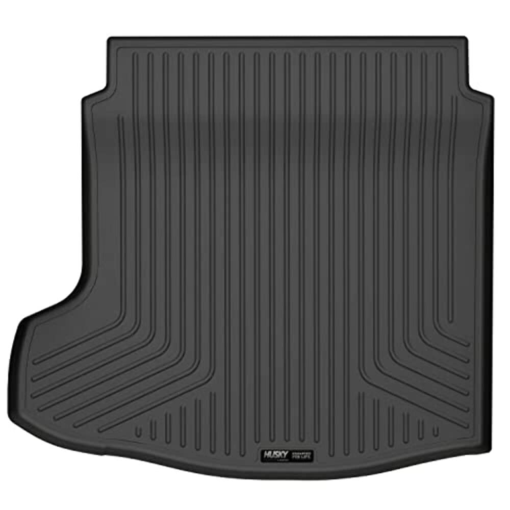 Husky Liners Weatherbeater Trunk Liner | Fits 2019 - 2022 Mazda 3 | Trunk, 1-pc Black - 40121