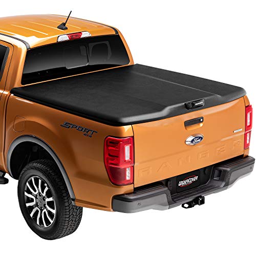 RealTruck UnderCover Elite One-Piece Truck Bed Tonneau Cover | UC1188 | Fits 2019-2023 Chevy Silverado 1500 6' 7" Bed (79.4")