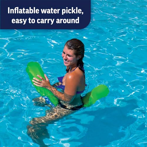 WOW Sports - Water Pickle Inflatable Pool Noodle - Perfect For Pools, Swimming, & Floating - Floatation Device for Adults & Children - Pool Accessory