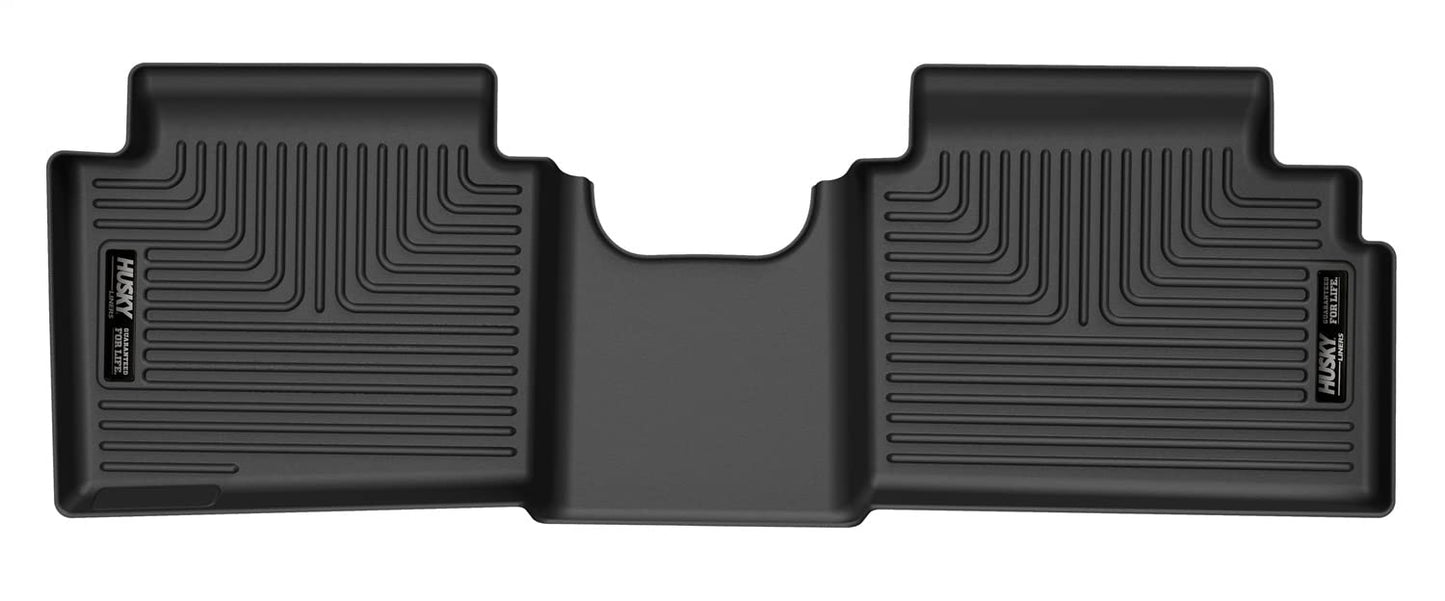 Husky Liners X-act Contour Floor Mats | Fits 2019 - 2024 Kia Forte | 2nd Row, 1-pc Black - 50751